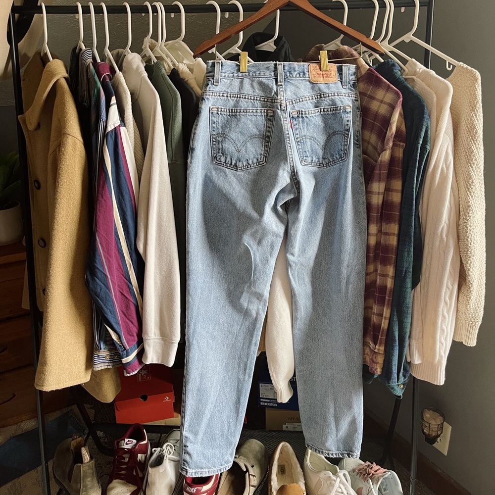 Vintage 550 Relaxed Levi’s, woman’s 8 long